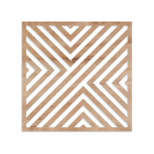 Cuadro calado cuadrado 3 madera mdf 60x60 cm<br/>